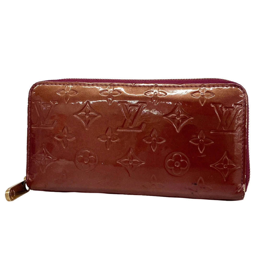 Louis Vuitton Vernis Zippy Wallet M93575 Violet (Women's)